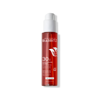 Laboratoires de Biarritz - Satin Sonnenöl LSF30 - 125 ml - WERTE FREUNDE