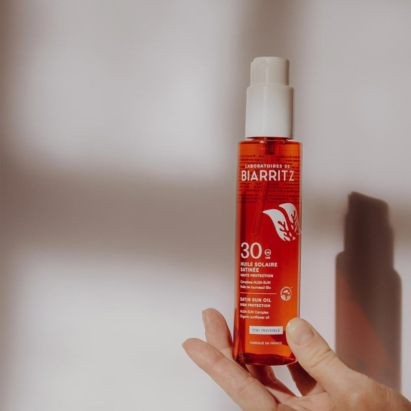 Laboratoires de Biarritz - Satin Sonnenöl LSF30 - 125 ml - WERTE FREUNDE