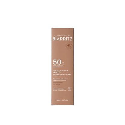 Laboratoires de Biarritz - Sonnencreme 02 beige LSF 50 50ml - WERTE FREUNDE