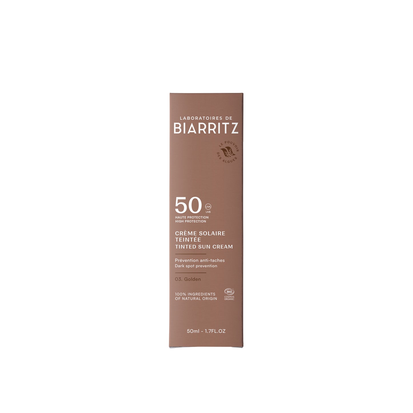 Laboratoires de Biarritz - Sonnencreme 03 golden LSF50 50ml - WERTE FREUNDE