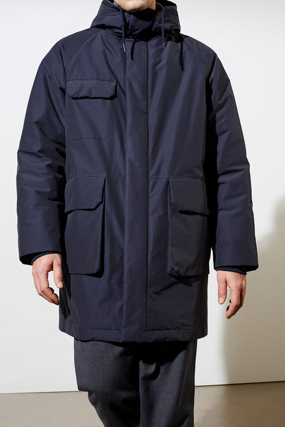 LangerChen - Parka Feltham navy - WERTE FREUNDE