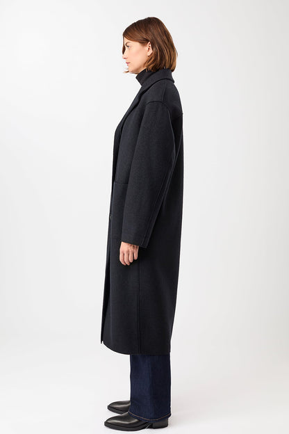 LangerChen - Coat Carran II carbon - WERTE FREUNDE