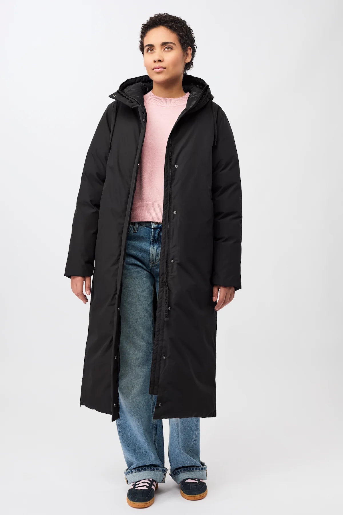 LangerChen - Coat Croydon black - WERTE FREUNDE