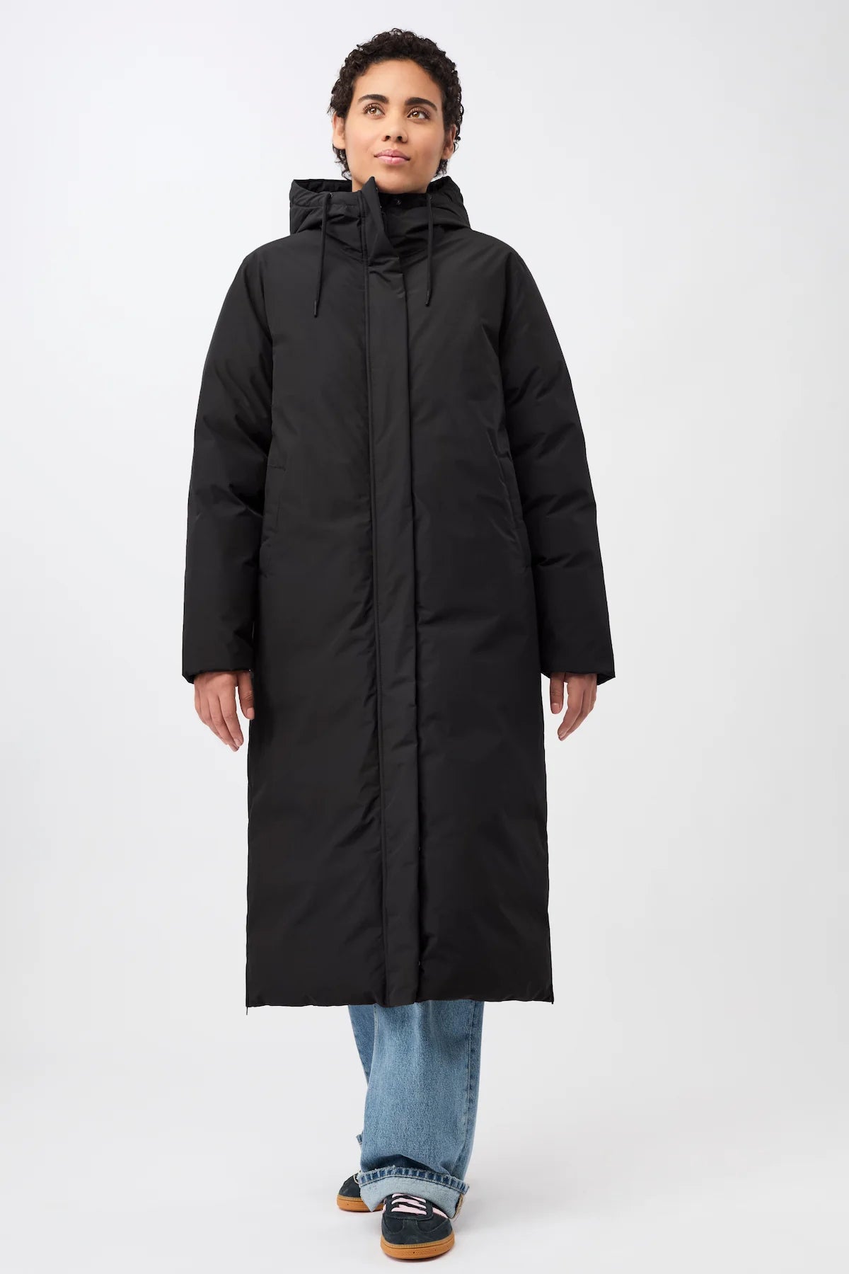 LangerChen - Coat Croydon black - WERTE FREUNDE