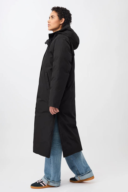 LangerChen - Coat Croydon black - WERTE FREUNDE