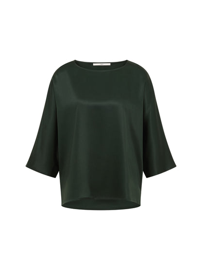 LANIUS - 3/4 Arm Bluse aus TENCEL™ forest - WERTE FREUNDE