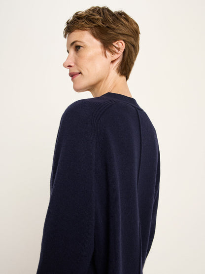 LANIUS - Strickjacke midnight - WERTE FREUNDE