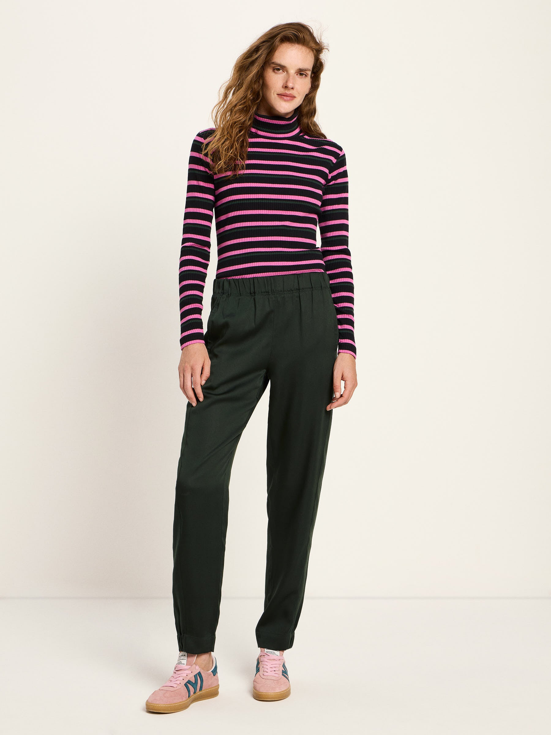 LANIUS - Hose aus TENCEL™ forest - WERTE FREUNDE