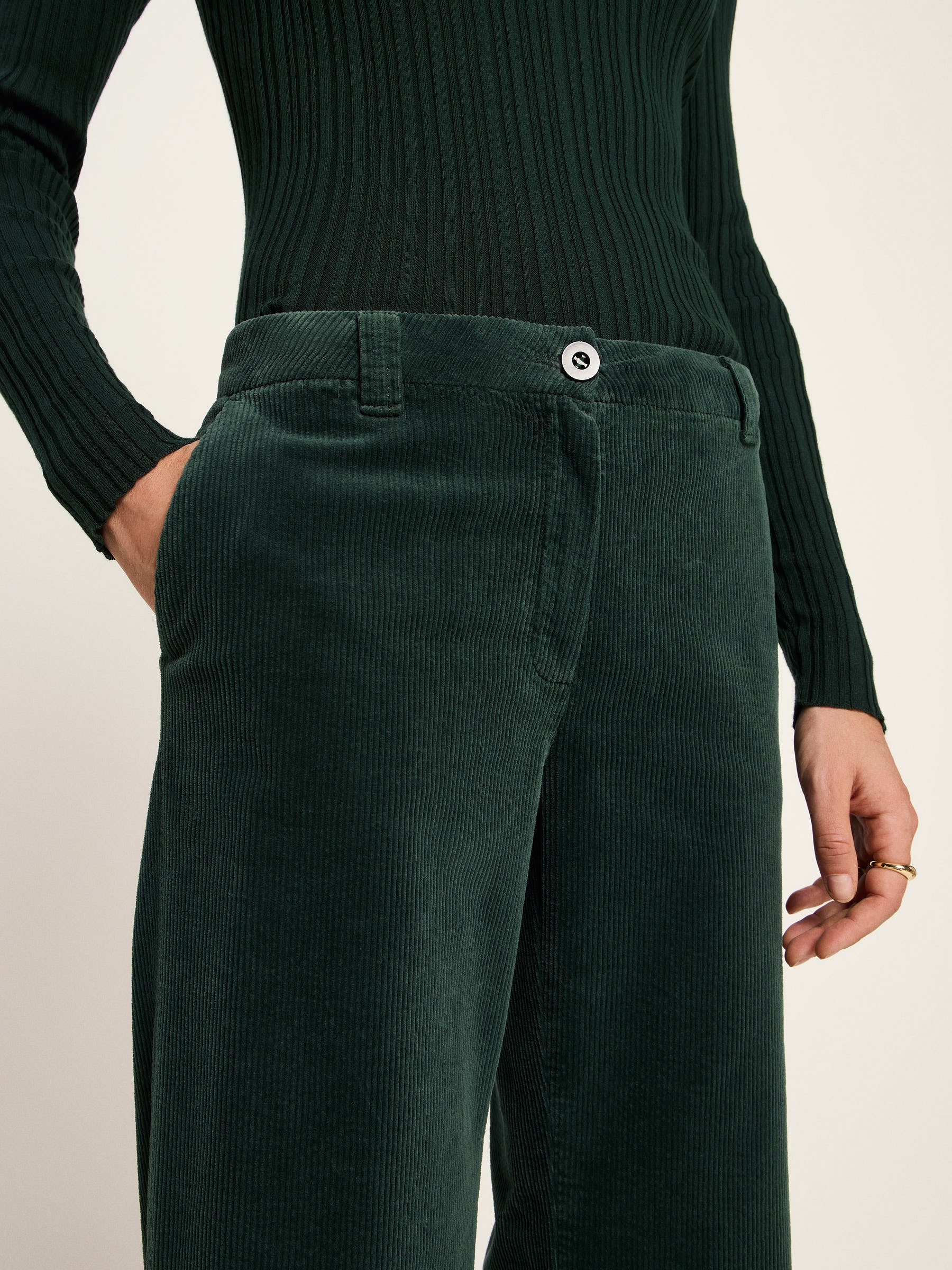 LANIUS - Kord Marlenehose forest - WERTE FREUNDE