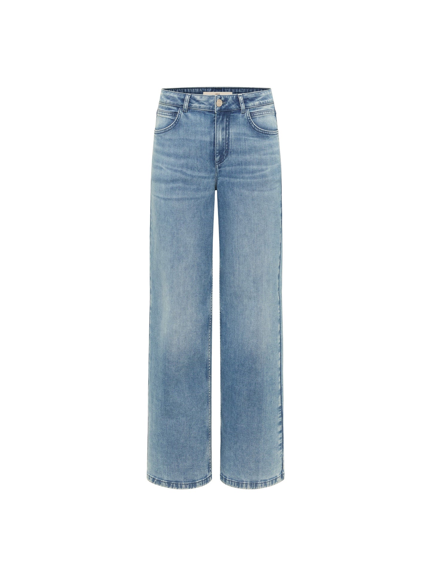 LANIUS - Marlenejeans light blue denim - WERTE FREUNDE
