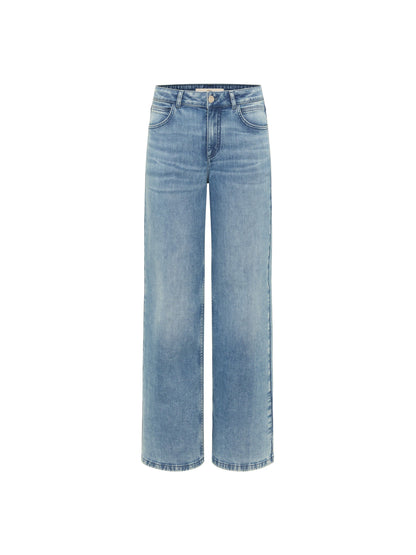 LANIUS - Marlenejeans light blue denim - WERTE FREUNDE