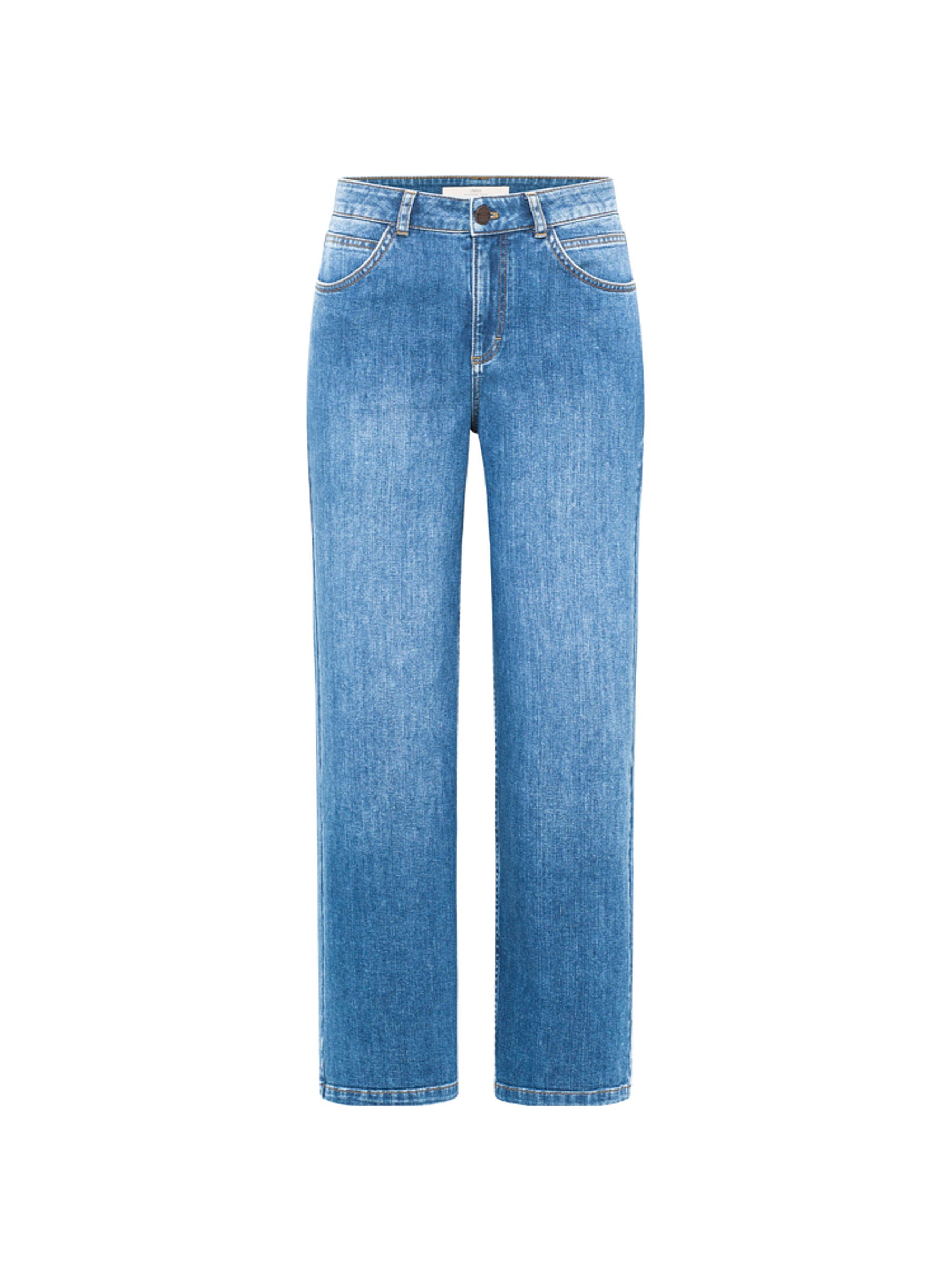 LANIUS - Relaxed Jeans mid blue denim - WERTE FREUNDE