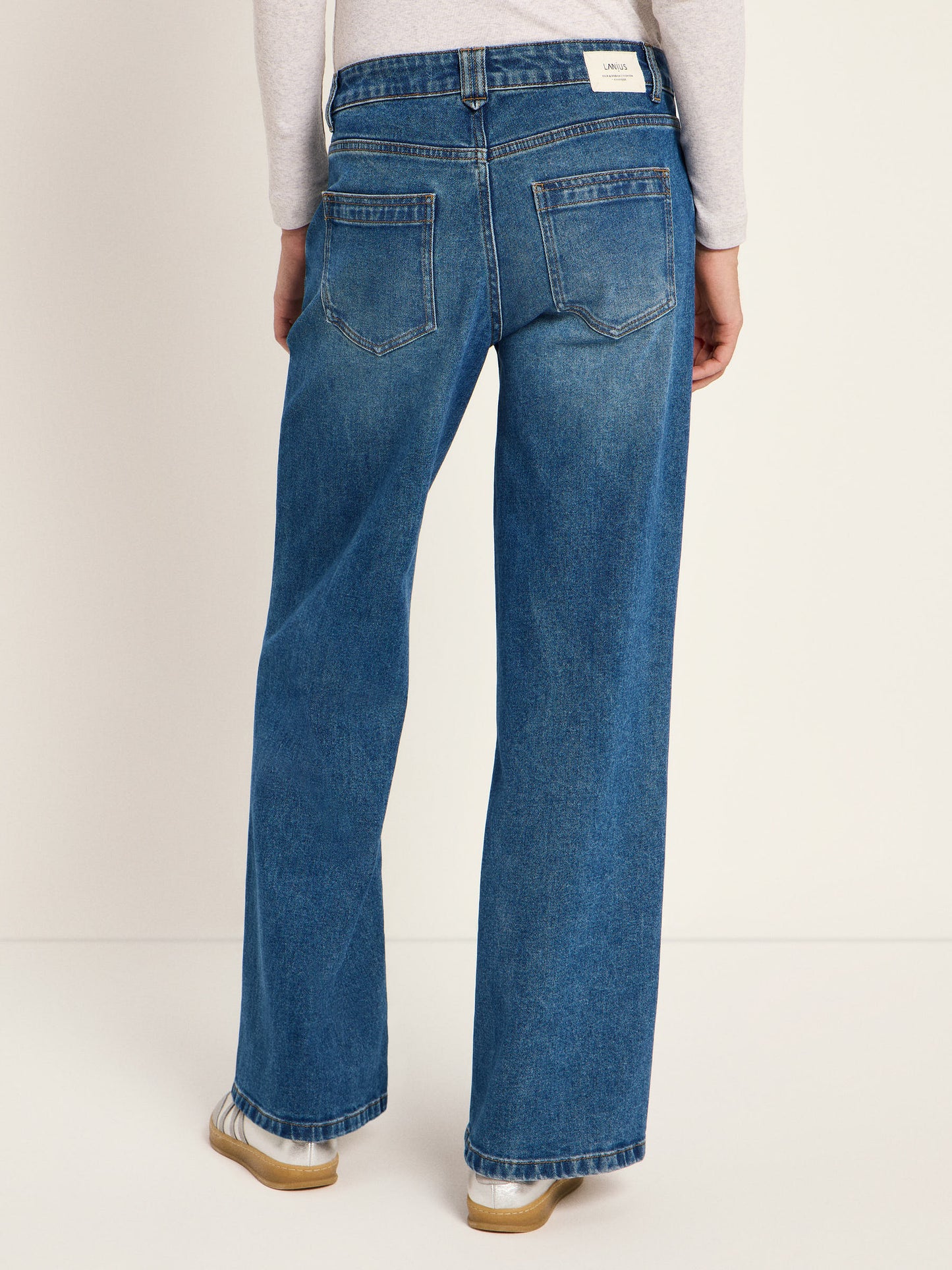 LANIUS - Marlenejeans OCS mid blue denim - WERTE FREUNDE