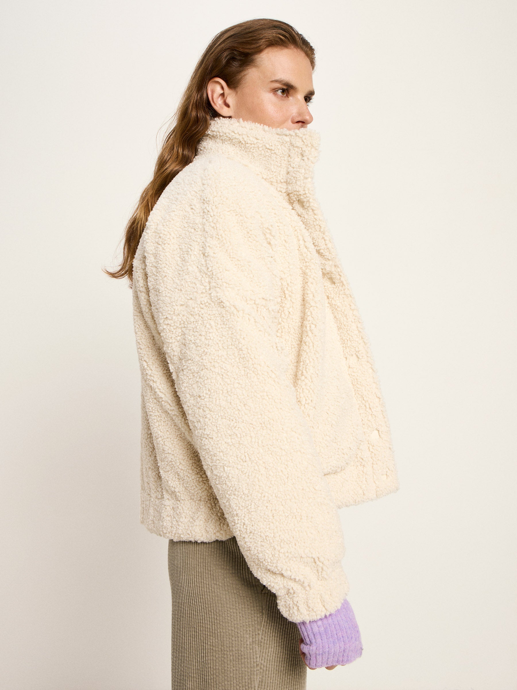 LANIUS - Wende Jacke GRS stone - WERTE FREUNDE