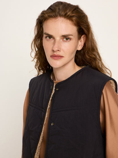 LANIUS - Wende Weste GRS black - WERTE FREUNDE