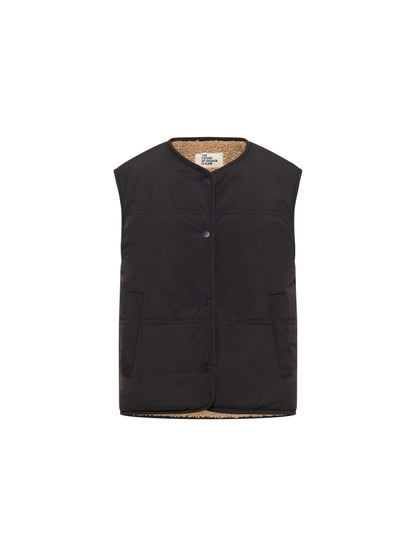 LANIUS - Wende Weste GRS black - WERTE FREUNDE