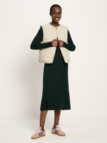 LANIUS - Wende Weste GRS stone - WERTE FREUNDE