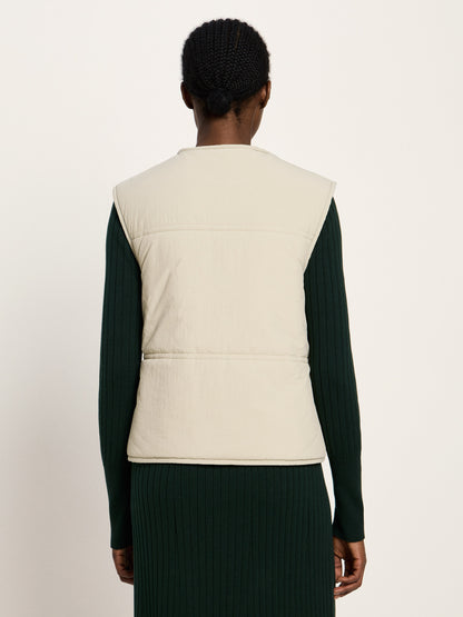 LANIUS - Wende Weste GRS stone - WERTE FREUNDE