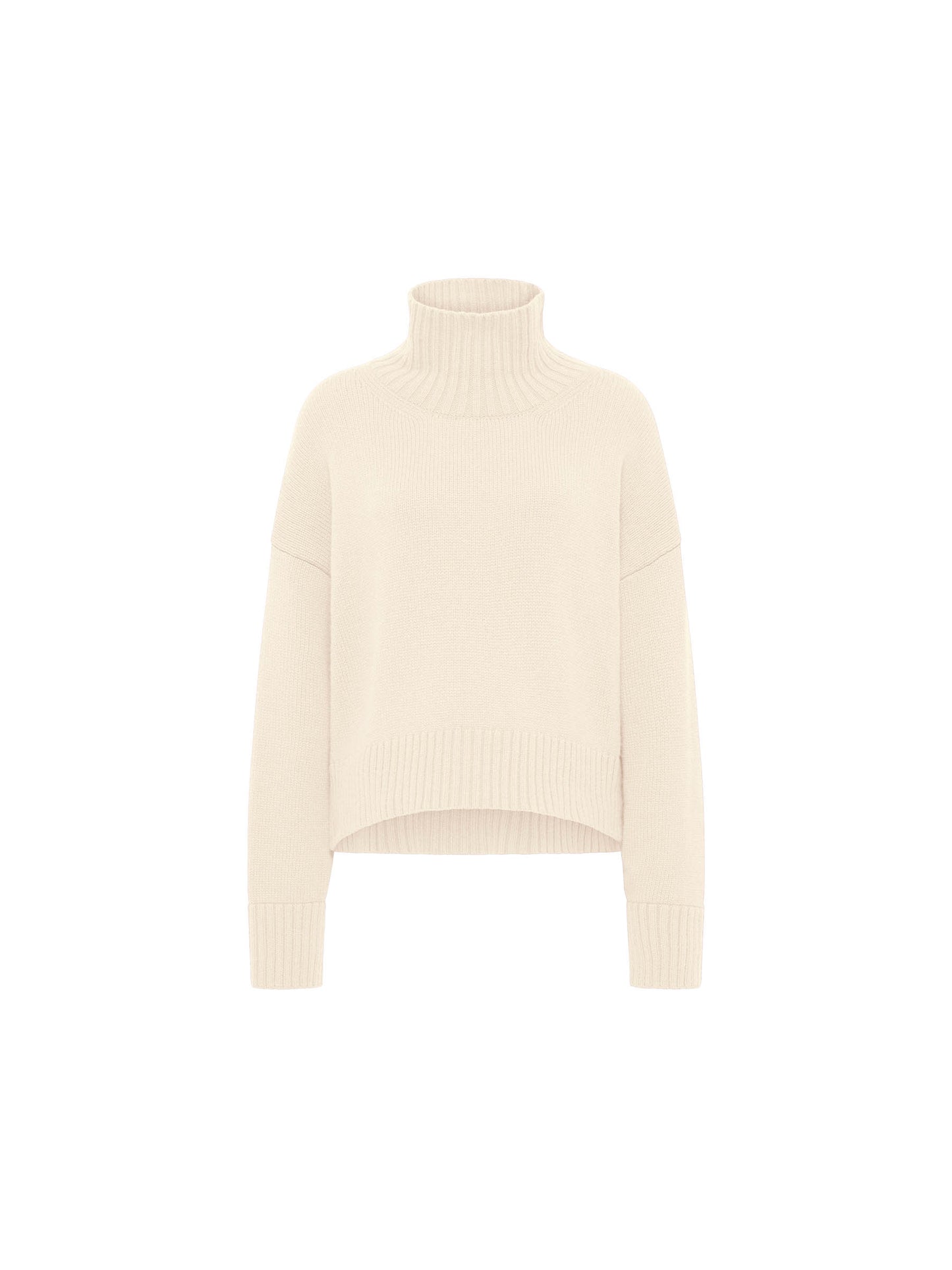 LANIUS - Oversized Pullover off white - WERTE FREUNDE