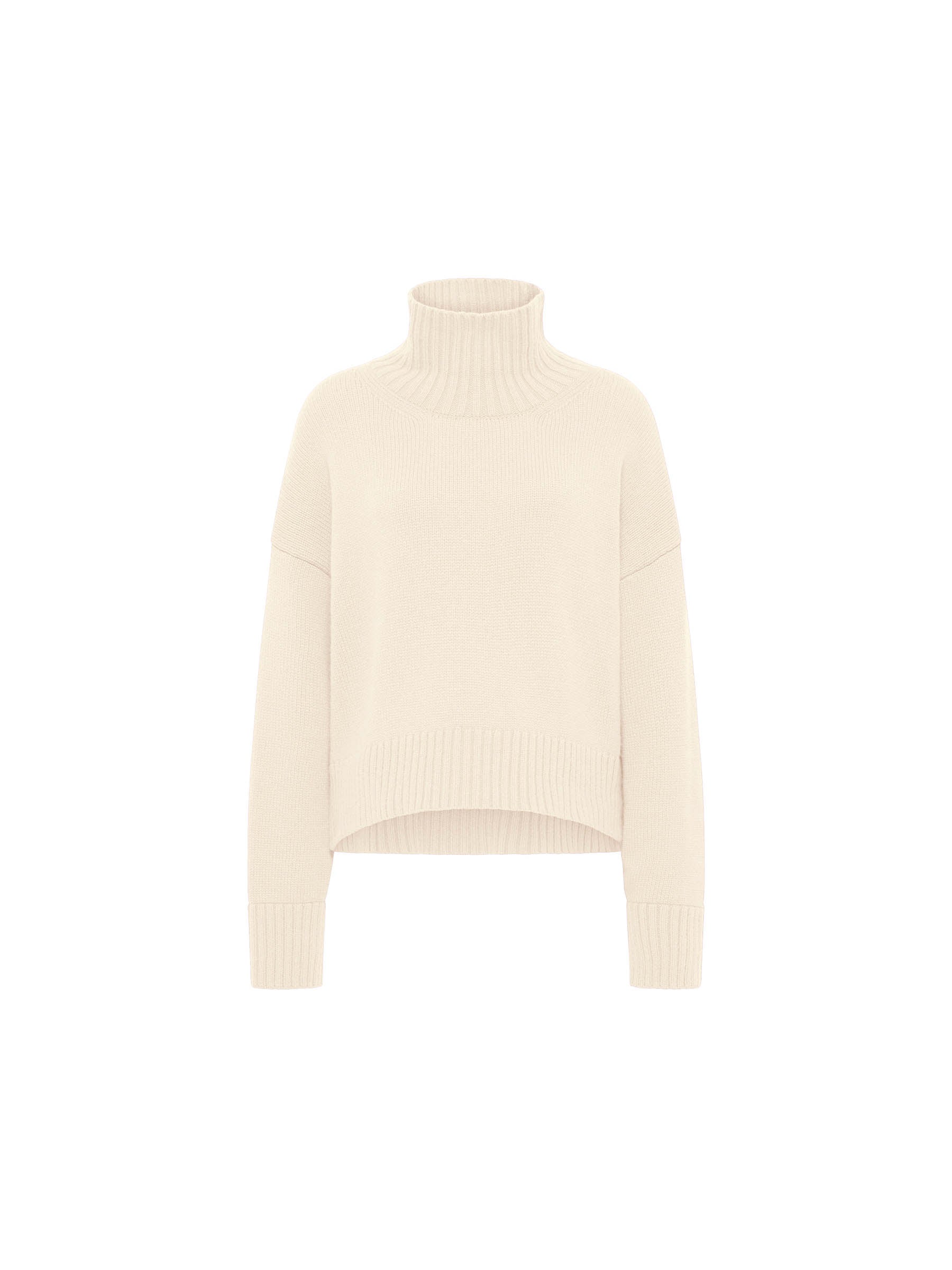 LANIUS - Oversized Pullover off white - WERTE FREUNDE
