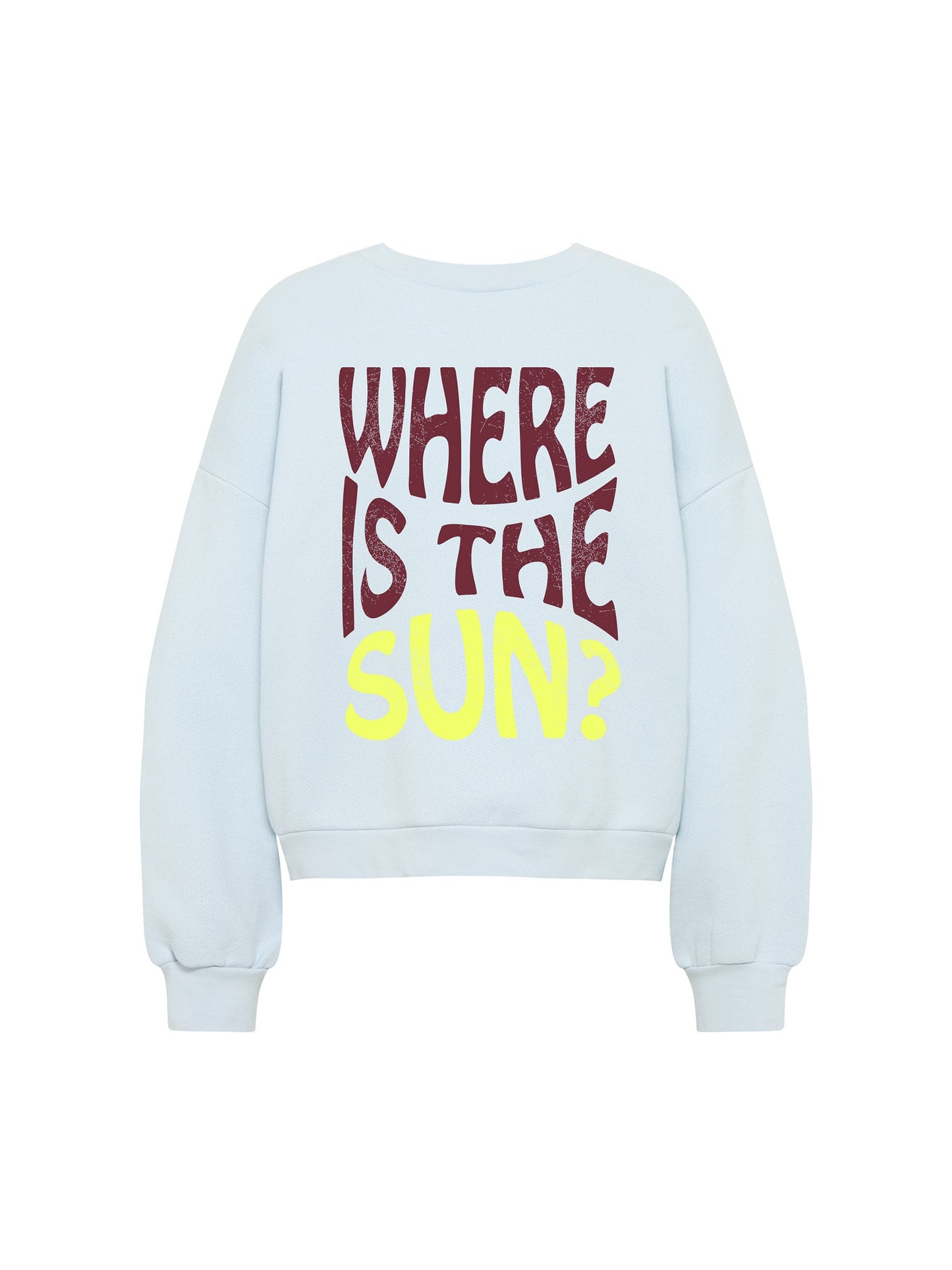 LANIUS - Statement Sweatshirt skyway - WERTE FREUNDE