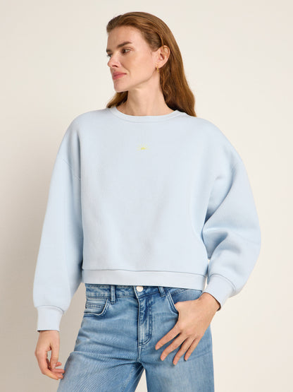 LANIUS - Statement Sweatshirt skyway - WERTE FREUNDE