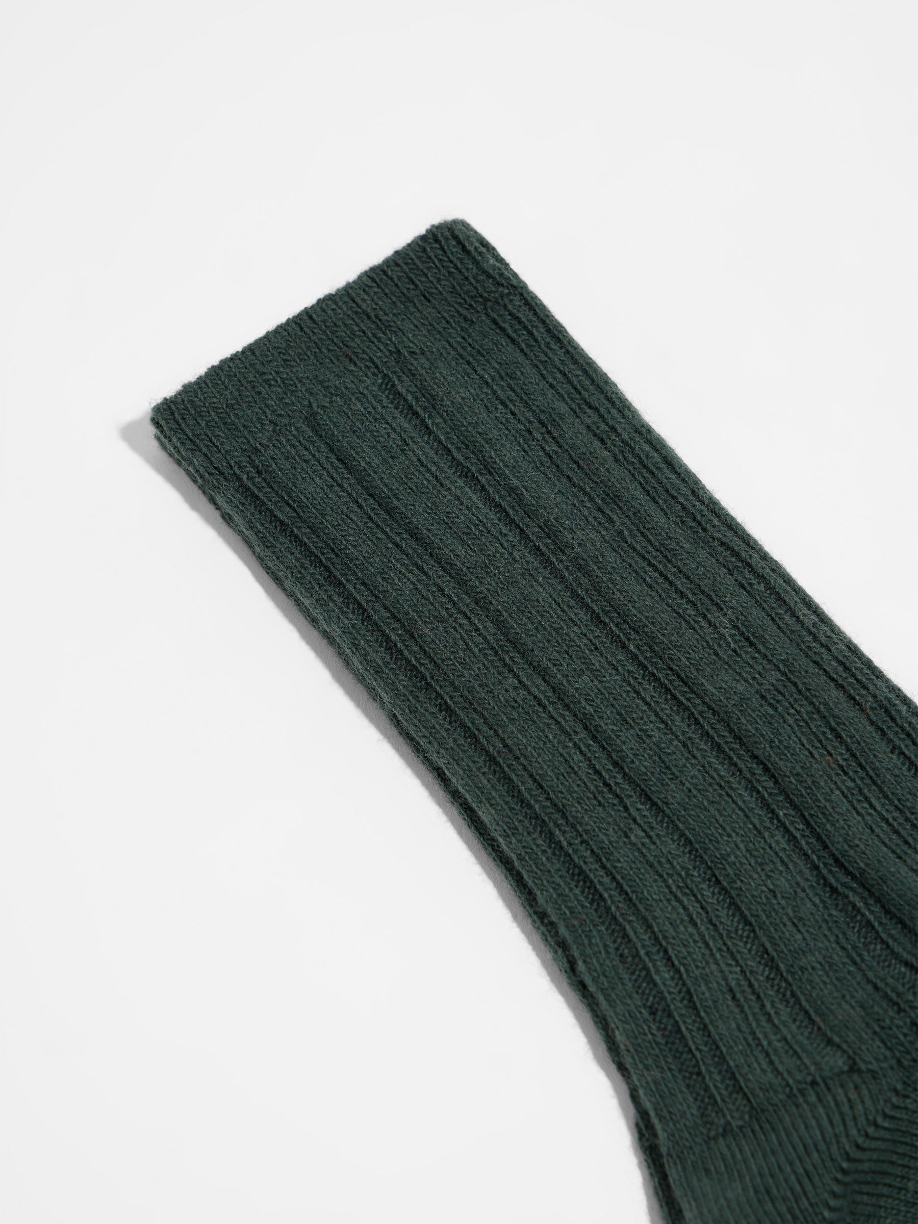 LANIUS - Rippenstrick-Socken forest melange - WERTE FREUNDE