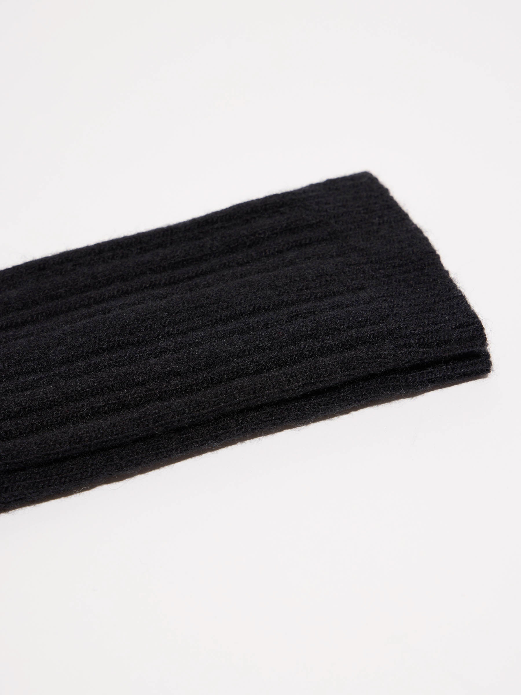 LANIUS - Rippenstrick-Socken midnight melange - WERTE FREUNDE