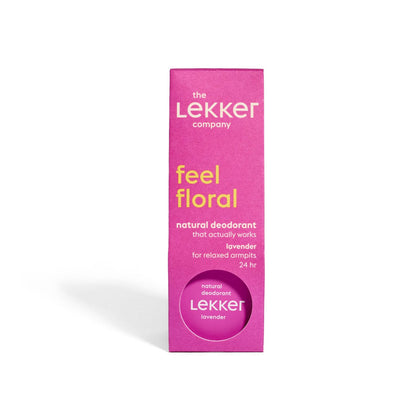 LEKKER - Deocreme feel-floral Lavendel 30g