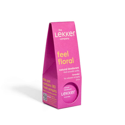 LEKKER - Deocreme feel-floral Lavendel 30g