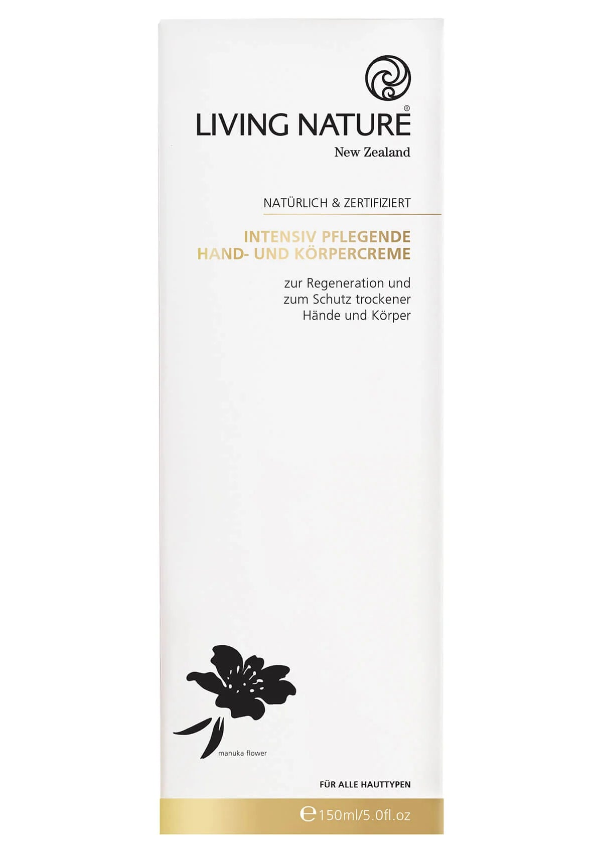 Living Nature - NOURISHING HAND & BODY CREAM 150ml - WERTE FREUNDE