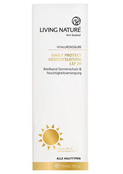 Living Nature - DAILY PROTECT LOTION SPF20 75ml - WERTE FREUNDE