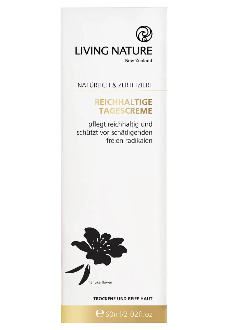 Living Nature - RICH DAY CREAM 60ml - WERTE FREUNDE