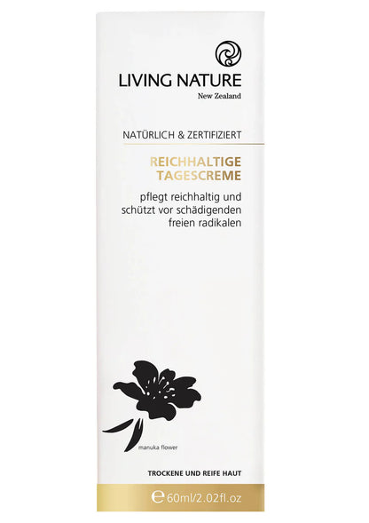 Living Nature - RICH DAY CREAM 60ml - WERTE FREUNDE