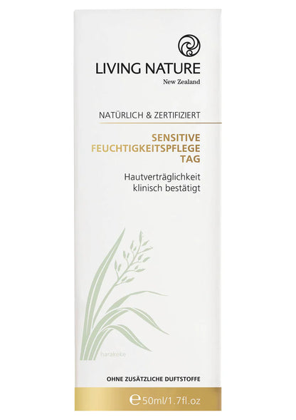 Living Nature - SENSITIVE DAY MOISTURE 50ml - WERTE FREUNDE