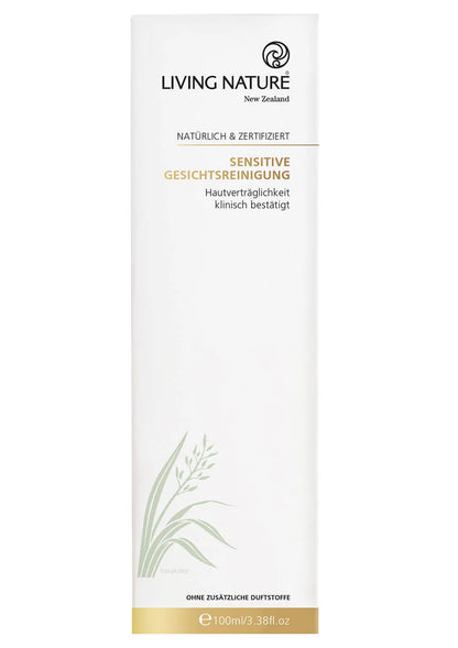 Living Nature - SENSITIVE CLEANSER 100ml - WERTE FREUNDE