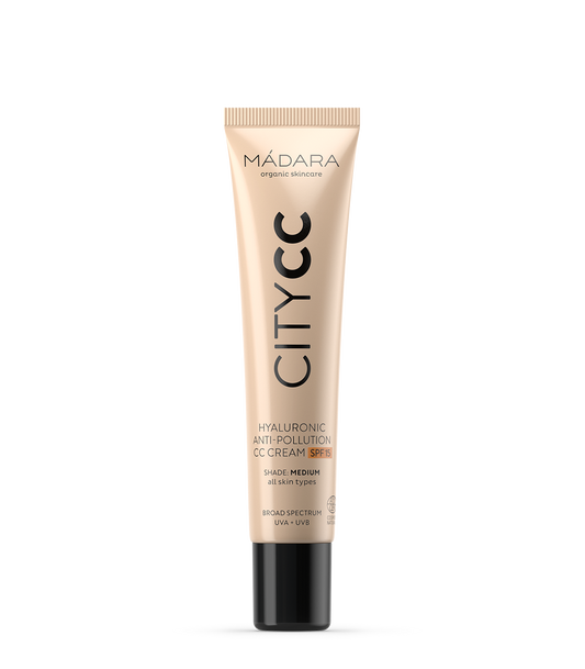 MADARA - CITY CC Hyaluronic Anti-pollution Creme mit LSF 15 MEDIUM 40ml - WERTE FREUNDE