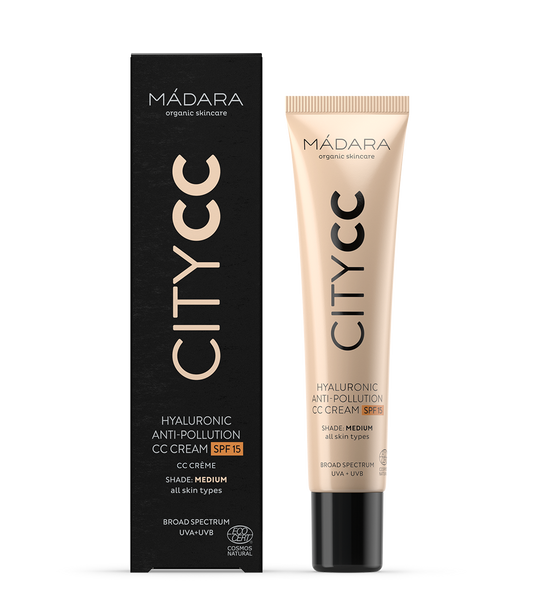 MADARA - CITY CC Hyaluronic Anti-pollution Creme mit LSF 15 MEDIUM 40ml - WERTE FREUNDE