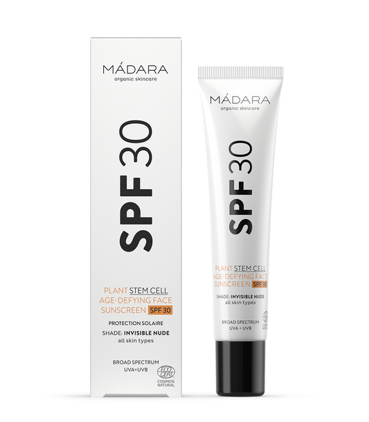 MADARA - Plant Stem Cell Age Protecting Sunscreen Face SPF 30 40ml - WERTE FREUNDE