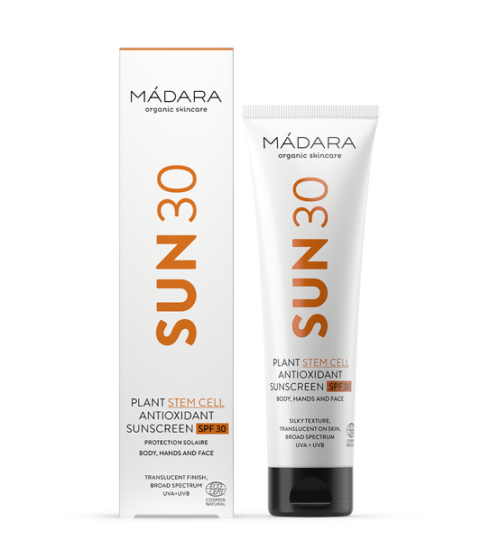 MADARA - Plant Stem Cell Antioxidant Sunscreen Body SPF 30 100ml - WERTE FREUNDE
