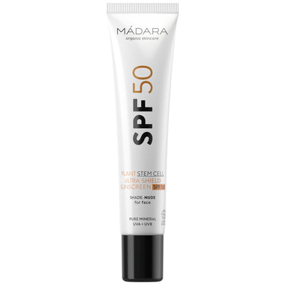 MADARA - Plant Stem Cell Ultra-Shield Gesichtssonnenschutz LSF50 40ml - WERTE FREUNDE
