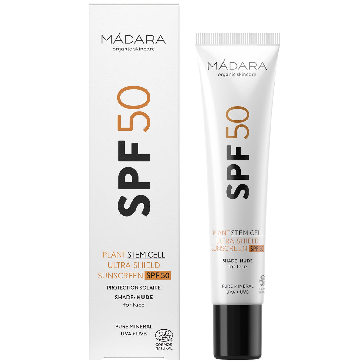 MADARA - Plant Stem Cell Ultra-Shield Gesichtssonnenschutz LSF50 40ml - WERTE FREUNDE