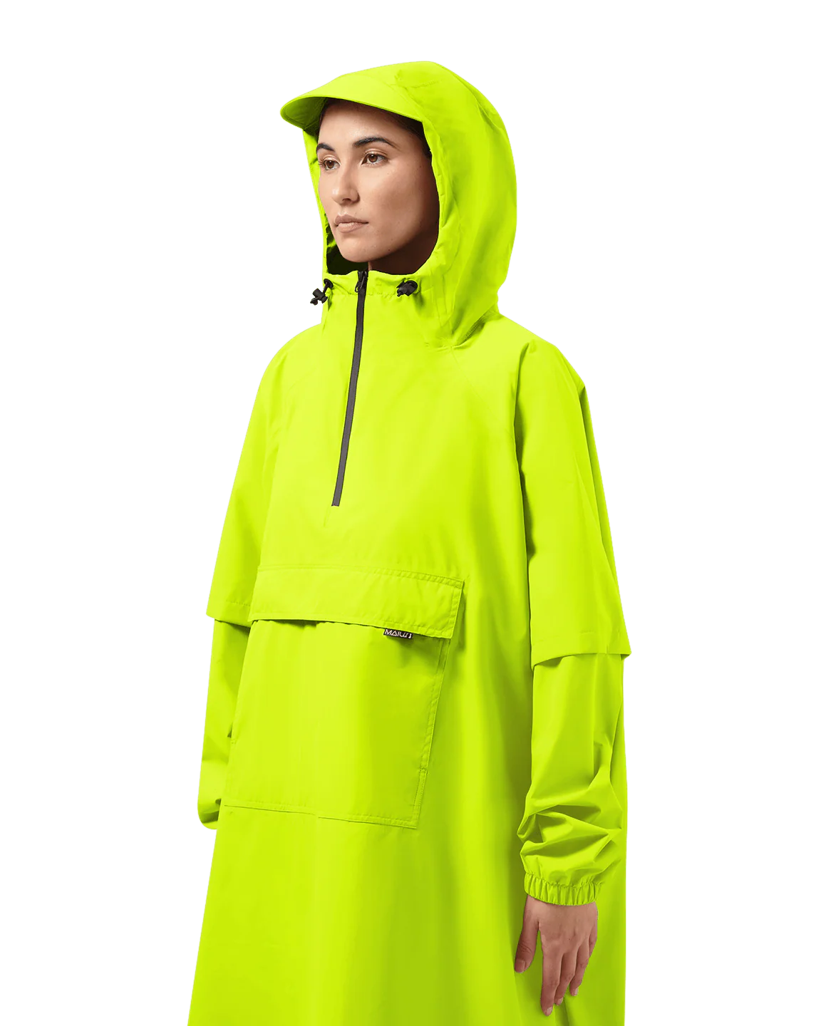 MAIUM - Poncho Neon Yellow - WERTE FREUNDE
