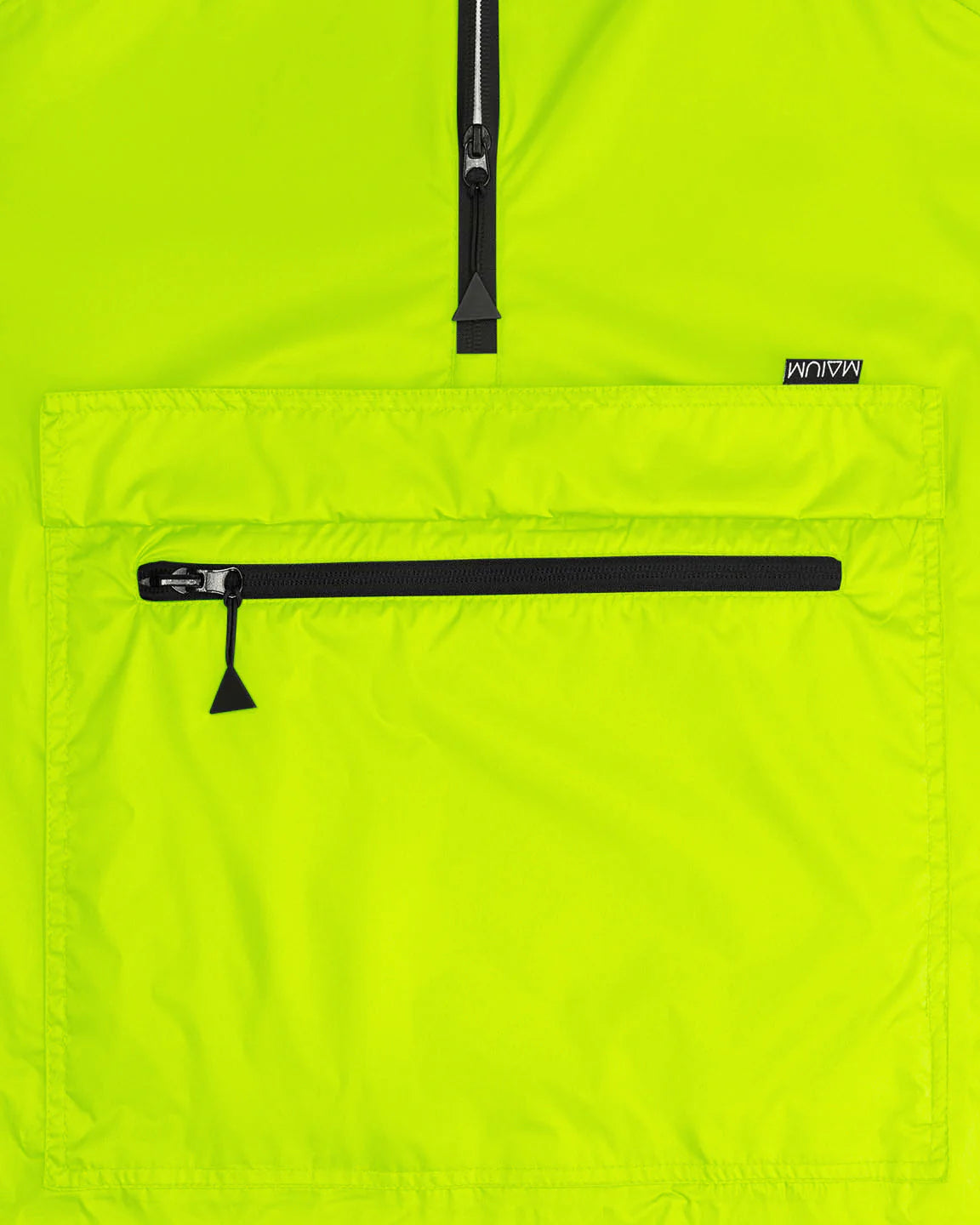 MAIUM - Poncho Neon Yellow - WERTE FREUNDE