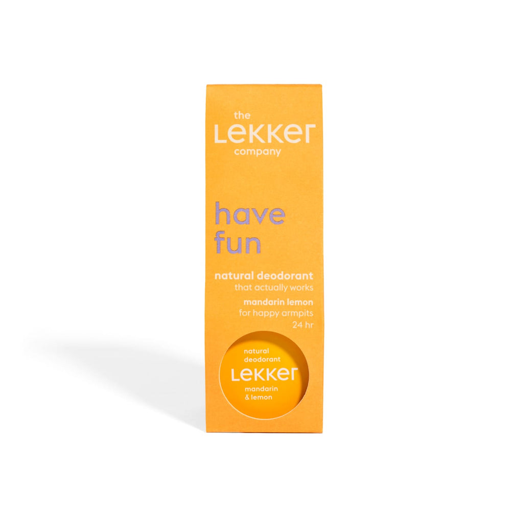 LEKKER - Deocreme have-fun Mandarine & Zitrone 30g