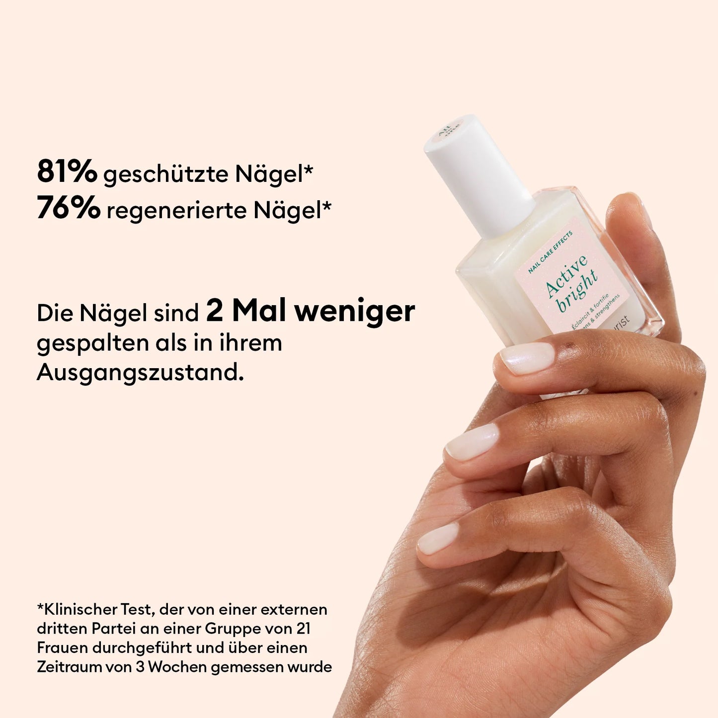 Manucurist - Nagellack Active Bright 15ml - WERTE FREUNDE