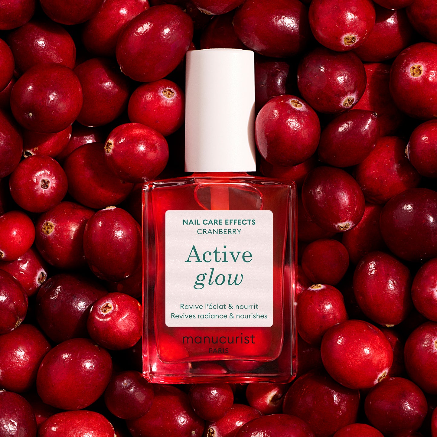 Manucurist - Nagellack Active Glow Cranberry 15ml - WERTE FREUNDE