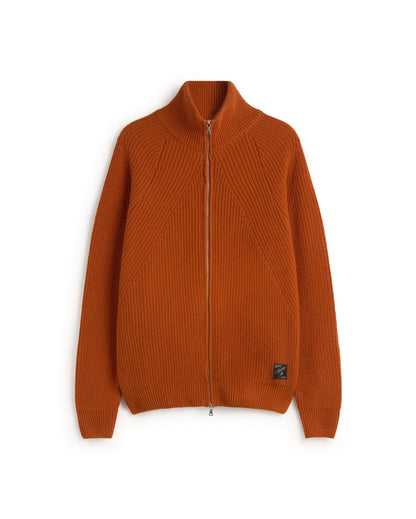 Thinking MU - APRICOT EKAIZ KNITTED SWEATER ORANGE - WERTE FREUNDE