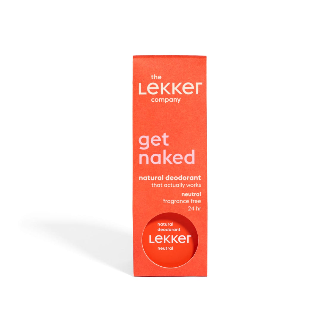 LEKKER - Deocreme get-naked Neutral 30g