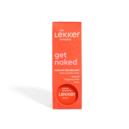 LEKKER - Deocreme get-naked Neutral 30g
